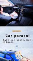 Parasol De Sol Para Coche Pantalla De Sol Plegable Para Parabrisas Delantero Protección Solar Para Vehículo - details 5