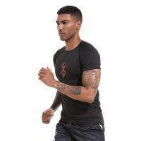 Camiseta De Compresión Con Estampado Para Hombre Verano Manga Corta Guardia Contra Arrugas Deporte Secado Rápido Camiseta De Base - details 5