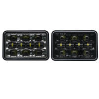 Faros LED 12V 24V 4x6 Pulgadas H4 Lámpara De Trabajo Cuadrada Para Reemplazo En Coches Jeep Motocicletas Camiones GMC Chevrolet - details 13