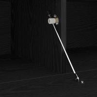 Mueble de TV vidaXL con LED Negro Roble 120x35x40 cm Madera elaborada - details 5