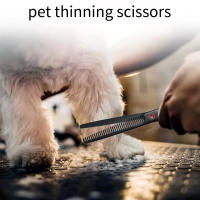 Set De Tijeras Profesionales Para El Aseo De Mascotas Herramienta Para Cortar Pelo De Perros Forma Curva Y Recta Ideal Para Recortar Pelo De Teddy - details 7
