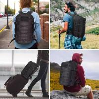 Mochila Deportiva Exterior Para Caminata Y Camping Bolsa De Viaje Adecuada Para Trabajo Pesca Y Deportes Material Nylon - details 0