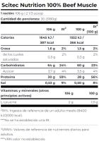 100% Beef Muscle 3,18kg - Scitec Nutrition - details 1