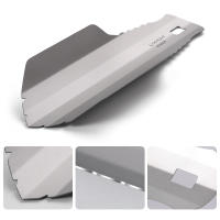 Lixada Tierra De Titanio Shovel Camping Compacto Herramienta Multifuncional Ultraligera Para Senderismo Supervivencia Exterior - details 4