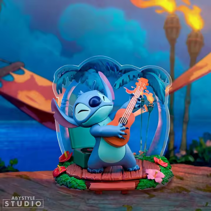 Figura abystyle disney stitch guitar - 1