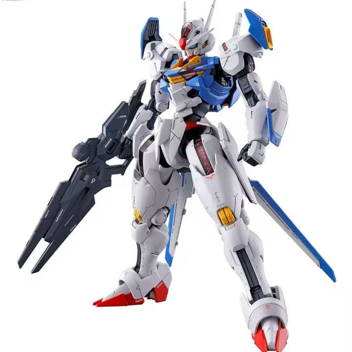 Kit De Modelado a Escala 1/100 KL Modelo FM Aerial La Bruja De Mercurio Figura De Acción Con Mecánica Completa Robot De Plástico Regalo De Cumpleaños Para Adolescentes Y Adultos - 1