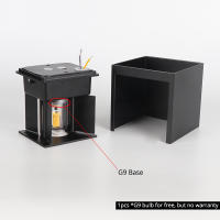 Lámpara De Pared LED Con Bombilla G9 IP65 Impermeable Para Iluminación Interior Y Exterior Decorativa En Aluminio AC220V Negro Y Blanco - details 1