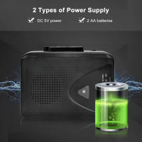 Reproductor De Casetes Portátil Walkman Personal Con Radio AM/FM Y Jack De 3.5mm Para Auriculares Arealer - details 5