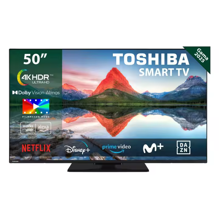 TELEVISION TOSHIBA 50" 50UV3463DG UHD SMART TV PEANA - TELEVISION PANTALLA LED MARCA TOSHIBA SIMILAR A LG Y SAMSAUNG - 1