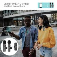 Micrófono Lavalier Inalámbrico Portátil Para Streaming En Vivo YouTube TikTok Facebook Live Con Reducción De Ruido Para iPhone Android - details 6
