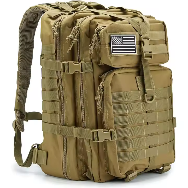 45L Mochilas Militares Tácticas para Hombres Mochila de Asalto Del Ejército Molle Asalto Del Ejército Bolsa de 3 Días de Emergencia - 1