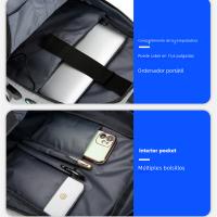 Mochila impermeable antirrobo para para hombre, bolsa trasera ligera libros, elegante, 15,6" - details 43