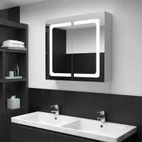 vidaXL Mueble de baño con espejo LED 80x12,2x68 cm - details 0