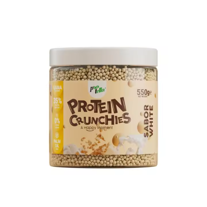 Topping Protein Crunchies  450G  Varios Sabores  Crujiente y Delicioso  Alto en Proteína  Ideal para Snacks y Postres  PROTELLA - 1