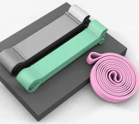 Banda De Resistencia Para Hombres Y Mujeres Expansor De Fitness De Goma Anillo De Pesas Elástico Para Entrenamiento De Squat Pull-Up Y Tensión - details 1