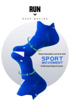 Calcetines Deportivos Profesionales Para Todas Las Estaciones Cuatriciclos Secado Rápido Delgados Anti-Odor Para Maratón Pareja - details 2