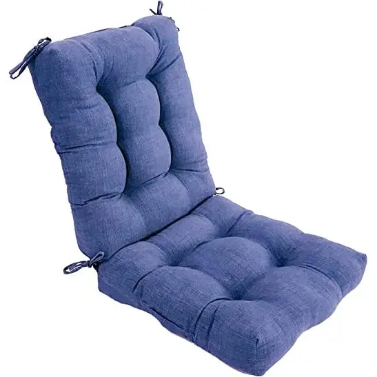 Cojín de Silla 90x45x10cm Reino Mansidi - Pack de 1Unds/2Unds/4Unds/6Unds - Azul - 1