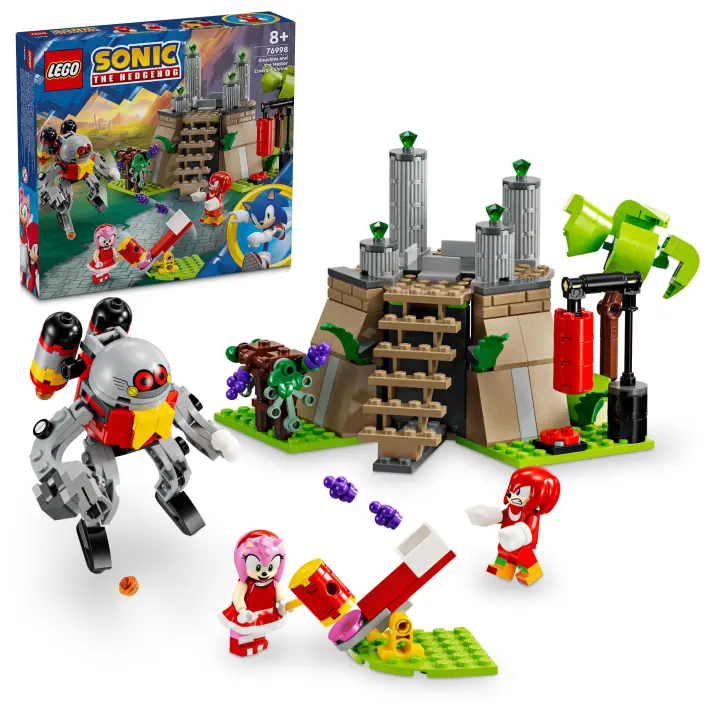 LEGO 76998 Sonic the Hedgehog Knuckles y el Santuario de la Master Emerald Juguete coleccionable - 1