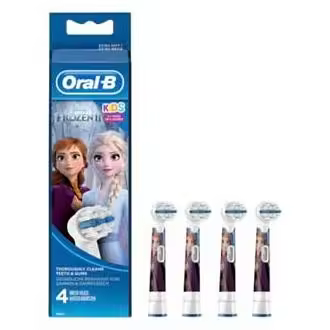 Oral B Oral-B Recambio Cepillo Recargable 4 Recambios Infantil Princesas Frozen (Eb10-4) - 1