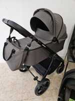 Cochecito 3 en 1 Modena Kikkaboo con capazo, silla de auto y silla de paseo - details 1