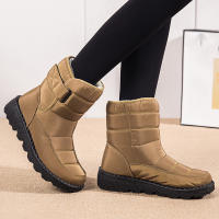 Botas De Nieve Impermeables Para Mujer 2023 Con Plush Grueso Antideslizantes Y Cálido Zapatos De Invierno Con Plush Interior Botas De Plataforma Tallas 35-44 - details 18