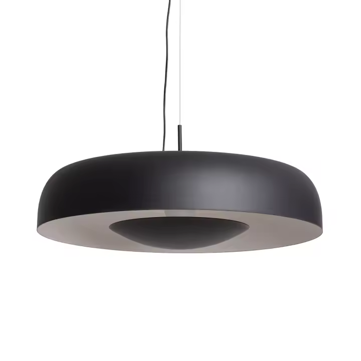 Ledkia Lámpara Colgante LED 20W Acero Duval Negro - 1