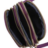 Bolso Mini Mujer Cruzado Con Cremallera Bolso De Hombro Multifuncional Vertical Monedero Móvil Negro Bolsos De Caminar - details 28