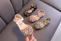 Sandalias De Crystals Para Niñas Moda Boda Fiesta Danza Performance Zapatos De Princesa Antideslizantes Talla Verdadera Para Edad 4-6Años - details 1
