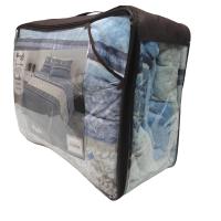 Mercatienda.es Edredón Nórdico Sherpa Azul Cama 150 | Grueso 700gr/m2 - Térmico Invierno + Cuadrantes Regalo - details 1