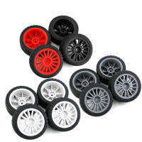 Pneumático De Carreras RC 1/10 Para Carro De Rally En Carretera RS Neumático De Plástico Para Tamiya TT01 TT02 XV01 TA06 PTG2 HPI KYOSHO WR8 HSP Partes De Mejora - details 2