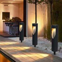 Lámpara Solar Para Jardín Control Inteligente Impermeable Decoración De Camino Luz Nocturna Para Jardín Fuente De Energía Solar ABS LED Moderno - details 9