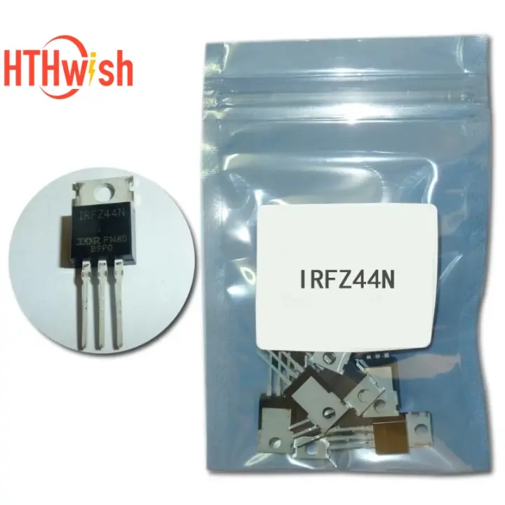 Kit De Transistores IRFZ44N IRFZ44NPBF Original TO-220 IRFZ44N Mosfet Set De 5/10 Piezas Para Electrónica Y Componentes - 1