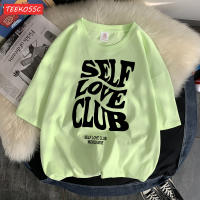 Camiseta Oversized Retro Para Hombre Con Impresión De Club De Amor Auténtico Versátil Para Uso Diario Y Exterior Estilo Callejero Casual - details 27