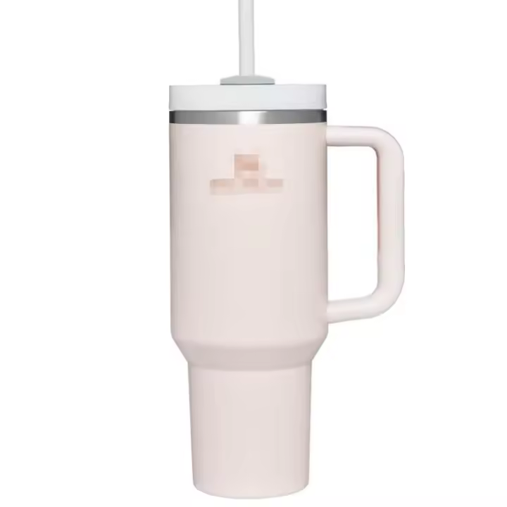 Botella térmica de 1,2 l - Termo que mantiene el frío 11 horas - Helado 48 horas - Botella de agua de acero inoxidable - Botella térmica - Libre de BPA - Cuarzo rosa - 1