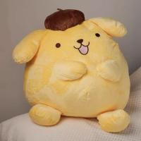 Muñeco De Peluche Sanrio Pompompurin De 40-50cm Tamaño Grande Suave Regalo Lindo Para Niños Decoración De Habitación - details 9
