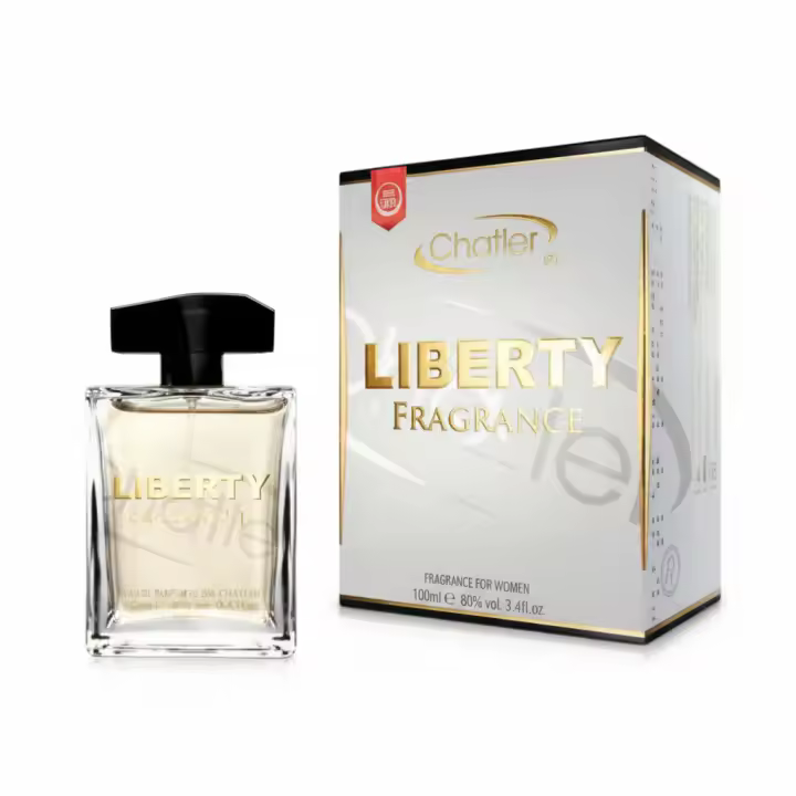 Perfume femenino Liberty Fragrance Eau de Parfum, fragancia elegante y luminosa con un aroma equilibrado y femenino, ideal para el uso diario o momentos especiales. Presentado en frasco clásico con estuche. 🚚 Envíos a España 24/48 horas. - 1