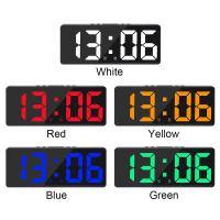 Reloj De Alarma Digital Con Control De Voz Temperatura Modo Nocturno Anti-Disturbios LED Reloj De Mesa Para El Hogar - details 2