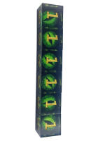 Set De 6 Poliedros Exquisitos En Resina Multicolor Retro Para Juegos De Mesa DND RPG TRPG Juguete Portátil Para Fiestas - details 15