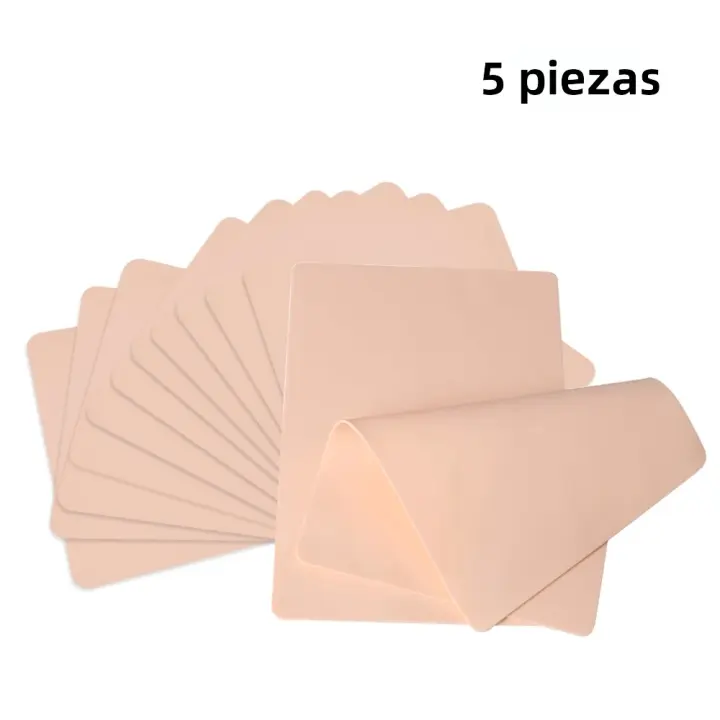 5/10pcs Dual Sides Blank Tattoo Practice Skin Training Fake Skin Drawing Lining Eyebrow Permanent Makeup Tool JSCOLOUR Tattoo Accessories - 1