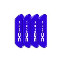 Pegatinas Reflectorizantes Para Puertas De Seguridad 4pcs Para Dacia Duster Logan MCV Sandero Stepway Dokker Lodgy Advertencia De Apertura - details 3