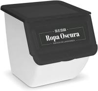 Cubo de Basura de Reciclaje - Pack 3 Cubos Apilables de Cocina con Ruedas - Capacidad 36 L - Ideal para Reciclar (Plástico - Papel - Vidrio) - details 10