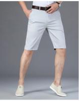 Nuevos Shorts Casuales Para Hombre 2024 5 Colores Verdes Beige Negro Azul Marino Estilo Recto Elásticos Moda Verano - details 19
