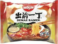Nissin Demae Instant Noodles Ramen 7 PAQUETES MEZCLADOS - Tonkotsu, pollo, ternera, sésamo picante, gambas, salsa de soja,  pato (100 g) - details 5