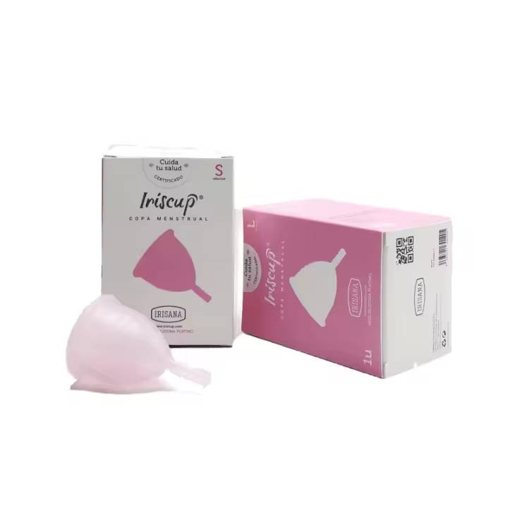 IRISCUP COPA MENSTRUAL TALLA S, 2 UNIDADES - 1