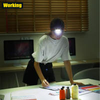 Linterna Frontal Recargable 1200 Lumen Con Sensor De Movimiento Luz LED Impermeable Con Blanco Rojo Para Camping Senderismo Y Correr - details 9