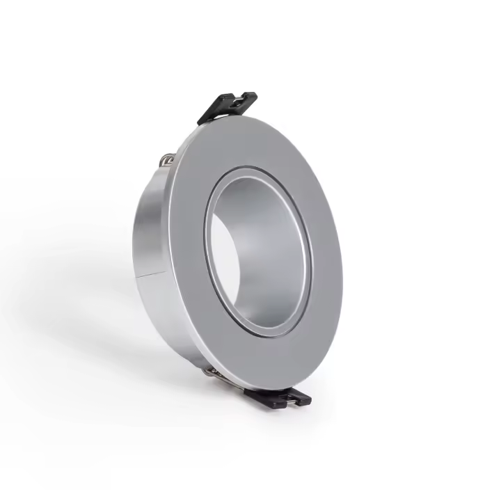 Ledkia Aro Downlight Cónico Bajo UGR para Bombilla LED GU10 / GU5.3 Corte Ø 70 mm Blanco / Negro - 1