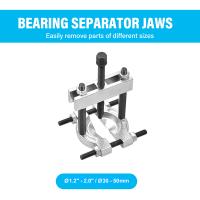 Kit De Extraíbles De Rodamientos 9 Piezas Capacidad De 5 Toneladas Herramienta De Separador De Engranajes Y Eje Con Estuche Para Automóviles - details 10