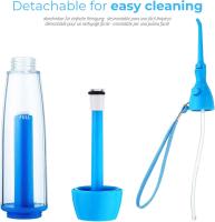 Irrigador Bucal Manual Portatil | Inalámbrico, Sin Electricidad, Sin Batería | tamaño Viaje, Presión Regulable | Limpieza Dental, Ortodoncia, Encías, Tonsilolitos - details 2