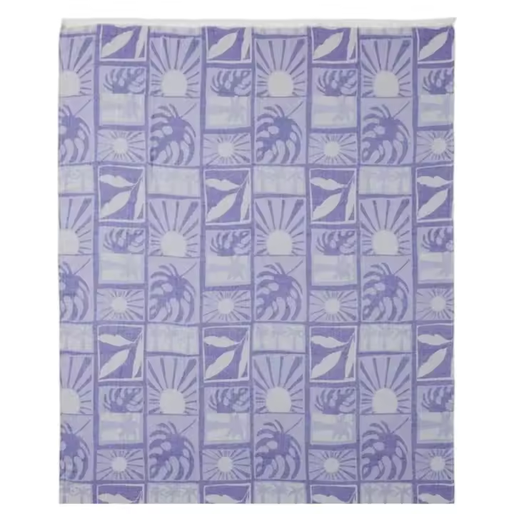 Toalla Rip Curl modelo Santorini Sun Jumbo Towel para mujer en color azul - 1
