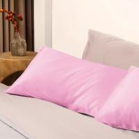 Par De Fundas Para Almohadas De Satén Anti-Allergénico Transpirable Poliéster Con Cierre De Envelope Lavable En Máquina Y Amigable Con La Piel - details 4